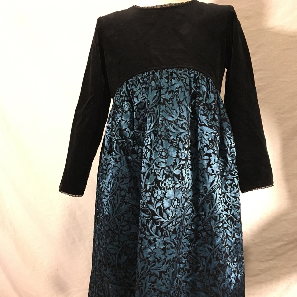 Hanna Andersson velvet holiday dress
